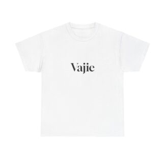 Unisex Fun Graphic Tee with 'Vajie' Print - Casual Comfort Wear, Gift for Friends, Birthday, Everyday